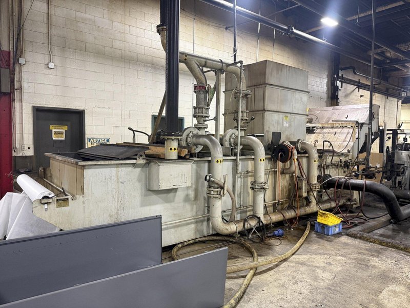 650 GPM D.E. SMITH MODEL #LVR-8725 VACUUM FILTER SYSTEM FOR GRINDING OPERATIONS, NEW 2013: YOBRO #24306