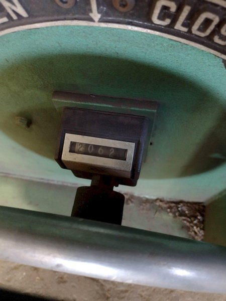 42" X 50 HP TIMESAVER MODEL #343-1SG  SLAG GRINDER BELT SANDER WITH HAMMOND DUST COLLECTOR: STOCK #17009