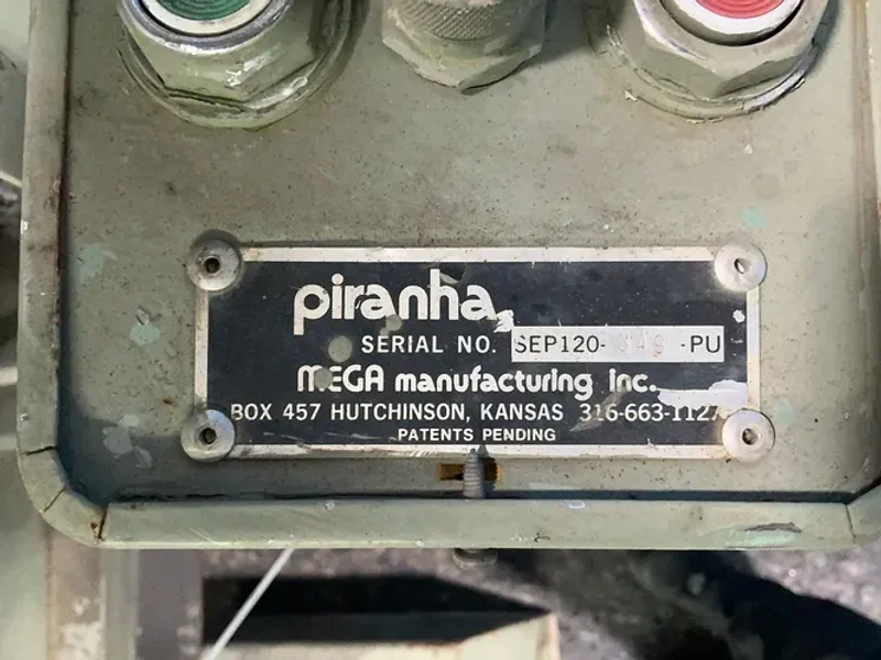 MEGA MANUFACTURING INC. 10 HP PIRANHA HYDRAULIC PUNCH