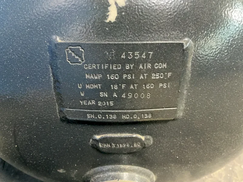 QUINCY 4 KW AIR COMPRESSOR  -  QGS5HP CSA/UL