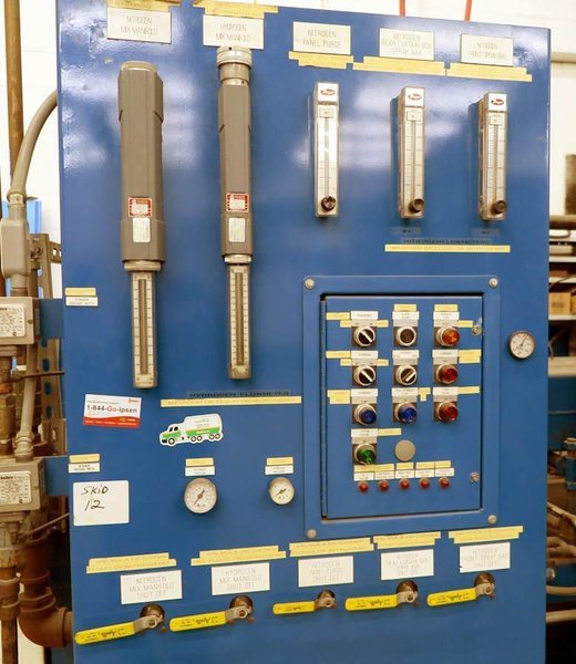 ABBOTT MESH BELT FURNACE 8ZSCR-12-216HH5-86PC/H3-2100, 174 KW, Stock # 14466