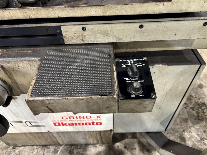 6&quot; X 18&quot; OKAMOTO MODEL # 6.18DX3 AUTOMATIC 3 AXIS HYDRAULIC HORIZONTAL SURFACE GRINDER: YOBRO #23848