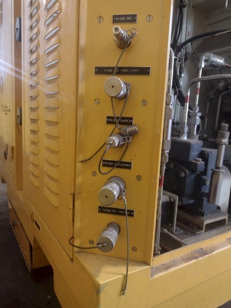 KAHN MODEL #310013 GAS REACTANT TEST CONSOLE BENCH &amp; CONTROL UNIT: STOCK #16723