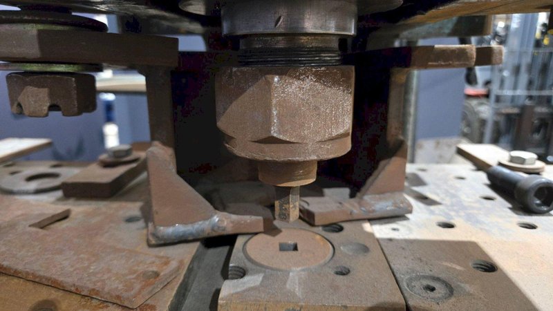 SCOTCHMAN 5075 50 TON PUNCH CAPACITY IRONWORKER USED