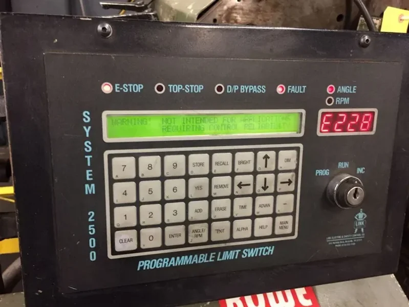 CWP/ROWE 8,000 lb x 15&quot; WIDE X .093 SERVO FEED LINE, STOCK# 13987J