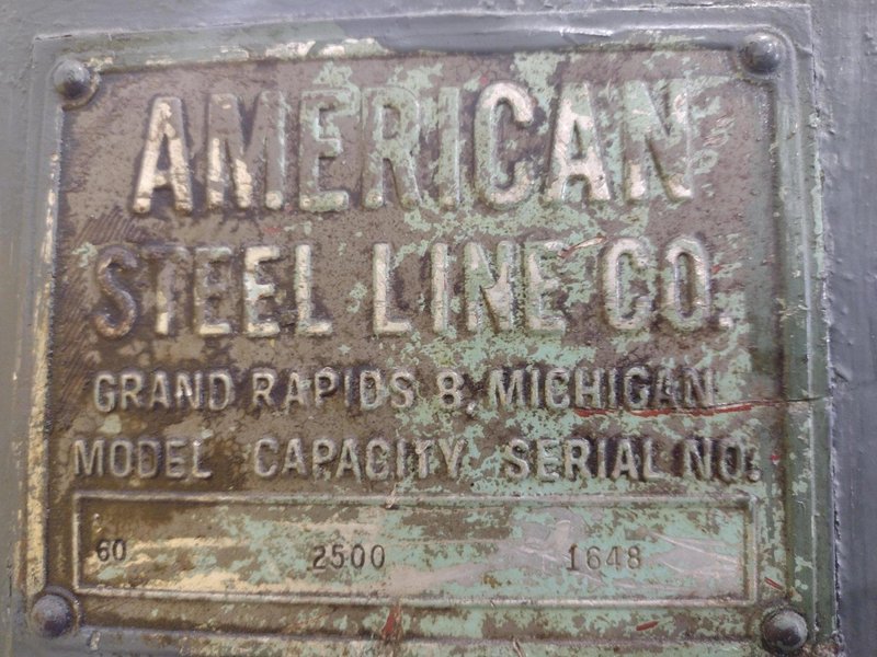 2500 LB X 24&quot; AMERICAN MODEL 60 COIL REEL UNCOILER: YOBRO #23909