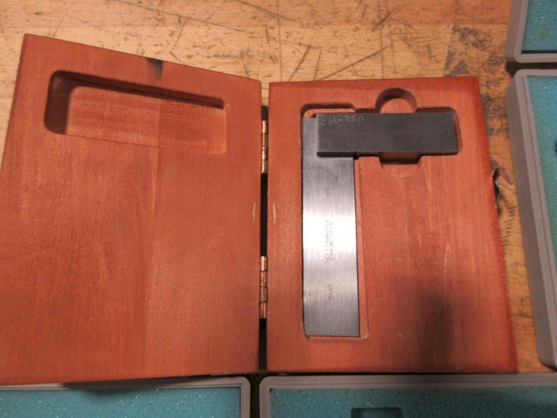 Mitutoyo, Starrett and Other Precision Protractors and Squares- Auction Item