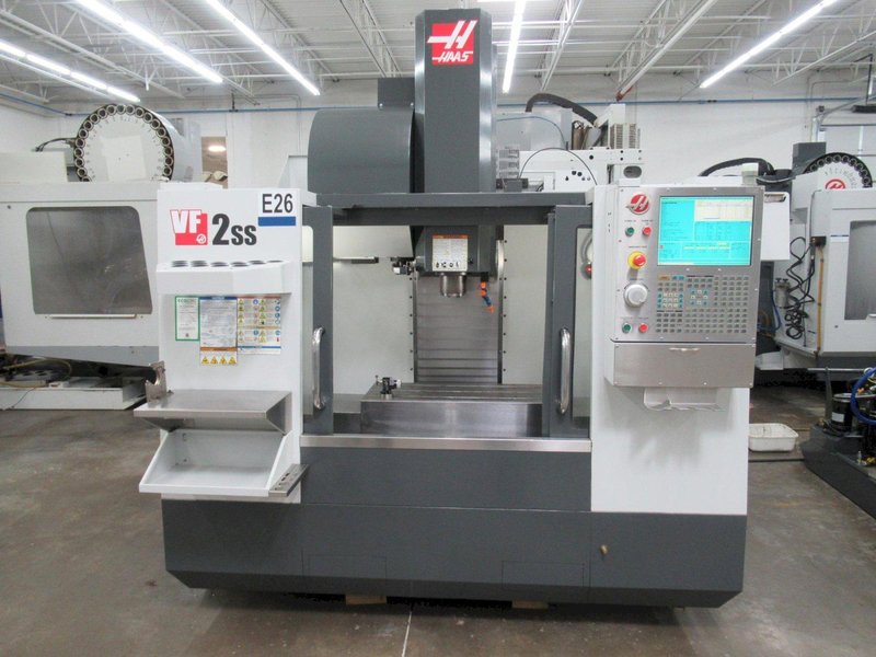 Haas VF-2SS CNC Vertical Machining Center, 30"x16"x20", 12K RPM, CT 40, Probing - Only 2,638 Spindle Hours
