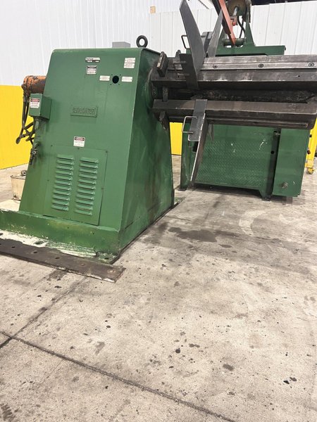 12,000 LBS X 30&quot; PERFECTO MODEL #30-HD-SB PULL OFF UNCOILER COIL REEL: STOCK #21648