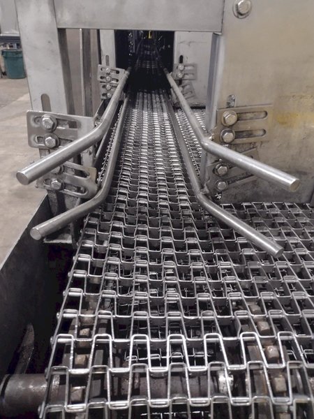 24" WIDE FPI SYSTEMS MODEL #CBW-24 STAINLESS STEEL CONVEYOR TYPER PASS-THROUGH PARTS WASHER: YOBRO #25173