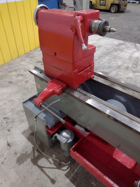 36" X 72" LEBLOND REGAL SERVO-SHIFT "RAISED" ENGINE LATHE 2" HOLE: STOCK #16582