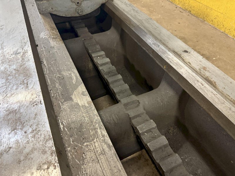 56" x 336" (28') BERTRAM ENGINE LATHE WITH DUAL CARRIAGES: STOCK #10964