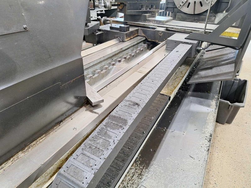 American Turnmaster Power Five 45″ x 160″ Engine Lathe, 2014 – 10″ Bore, DRO, Steady Rests, Rear Chuck Mount