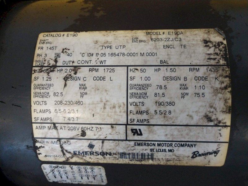 2 HP POWERED BELT PARTS CONVEYOR: STOCK 13930