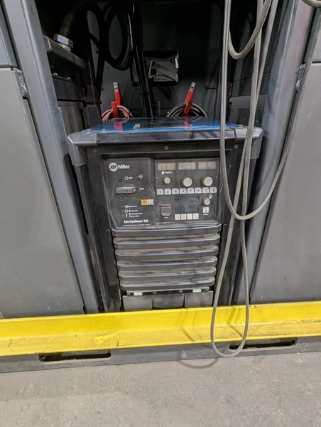 Yaskawa Motoman ArcWorld System AW1000 Robotic Welding Cell, 2019 – AR1440 Robot, MSR655 Turntable Positioner