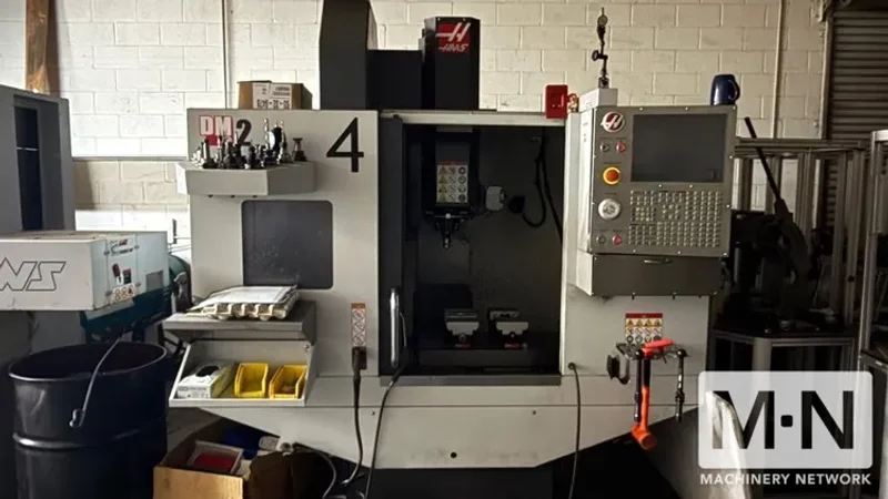 HAAS DM-2 4th-Axis CNC Vertical Machining Center, 2017