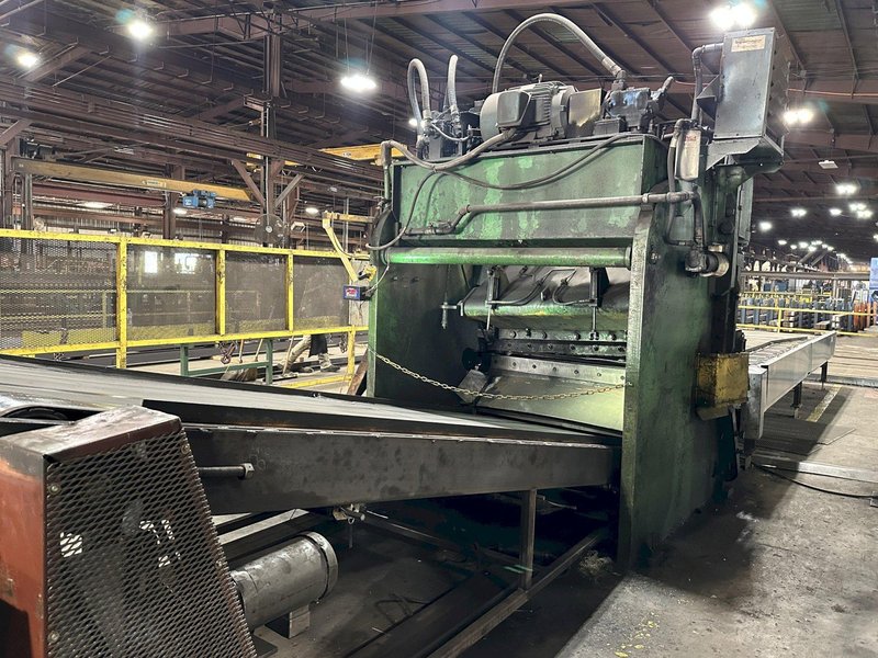 6' X 3/4" PACIFIC HYDRAULIC PLATE SHEAR: STOCK #23760