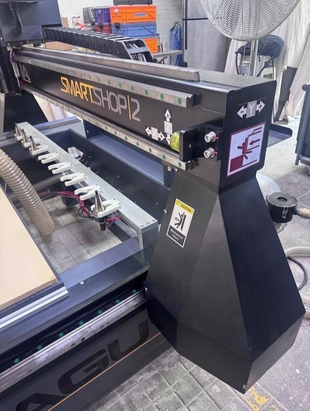 5′ x 10′ Laguna SmartShop II SS2-2 CNC Router, 2021 – 12 HP HSD ATC, Syntec Controller
