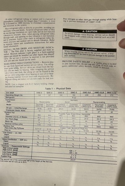 300 PSI United Technologies Carrier Model #38BK018300 Package Heat Pump: YOBRO #24461