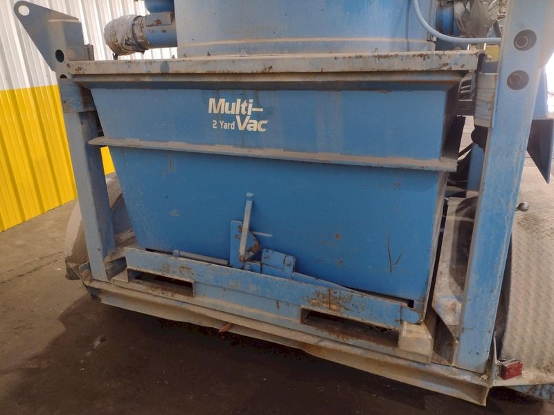 75 HP X 2 YARD MULTI-VAC MODEL #7500 MILLENIUM SERIES PORTABLE TRAILER MOUNTED VACUUM SYSTEM: STOCK #18866