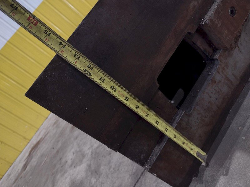 12&#039; X 4&#039; X 14&quot; T-SLOTTED FLOOR PLATE: STOCK #23503