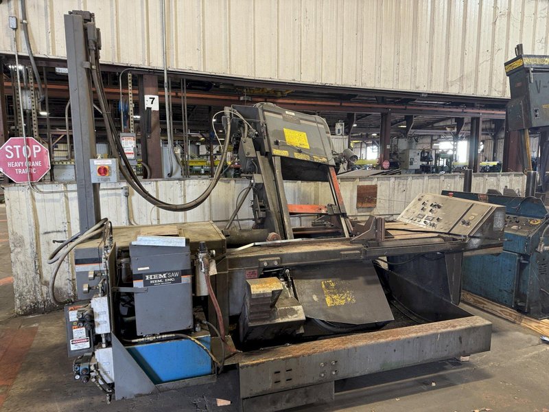 18" X 24" HEM MODEL #VT120HM VERTICAL TILT FRAME BAND SAW: STOCK # 23399
