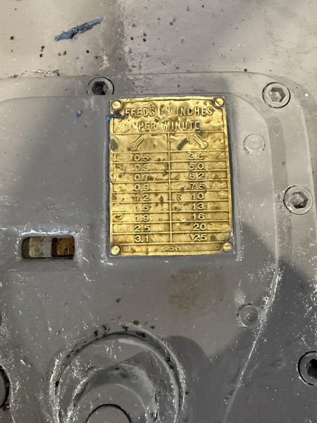4&quot; GIDDINGS &amp; LEWIS 340-T HORIZONTAL BORING MILL. STOCK # 0668225
