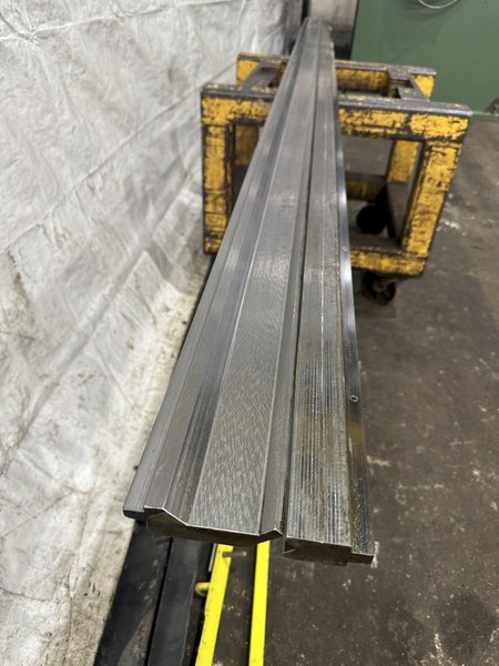 1 SET OF 12&#039; PRESS BRAKE DIES GOOSE NECK &amp; FEMALE V: STOCK #77344