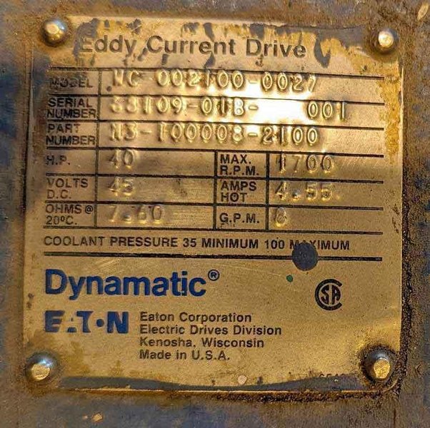 10,000# x 36&quot; Paxson Recoiler