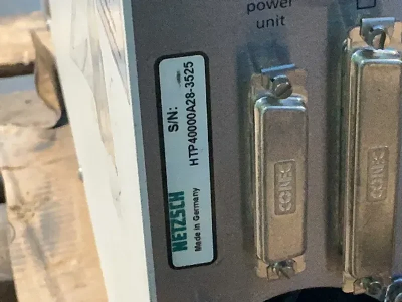 NETZSCH STA 449 F5 JUPITER THERMAL ANALYZER  -  HTP4000A28-3525