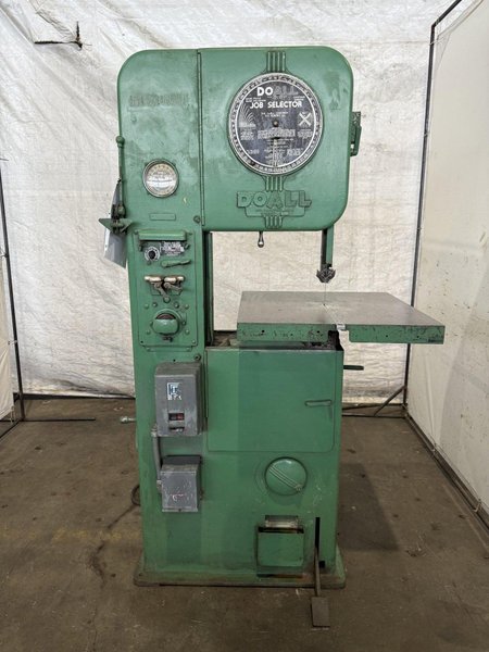 16" DOALL ML-16 VERTICAL BANDSAW. STOCK # 1118824
