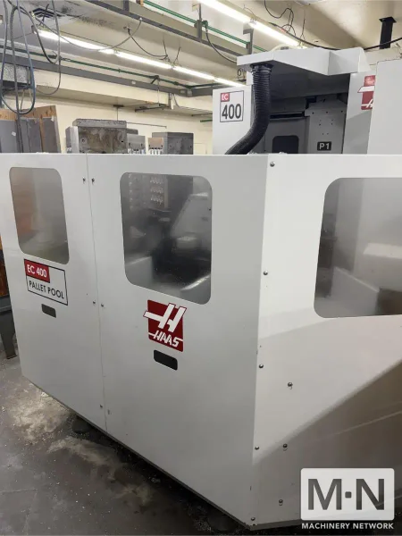 HAAS EC-400PP Full 4-Axis CNC Horizontal Machining Center