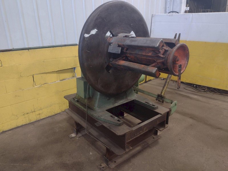 4,000 LB 2 TON x 24&quot; LITTELL MODEL #40  MOTORIZED UNCOILER COIL REEL: STOCK #15324