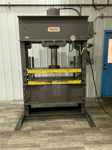 175 TON DAKE MODEL 908-175 HYDRAULIC H FRAME PRESS: STOCK #80885