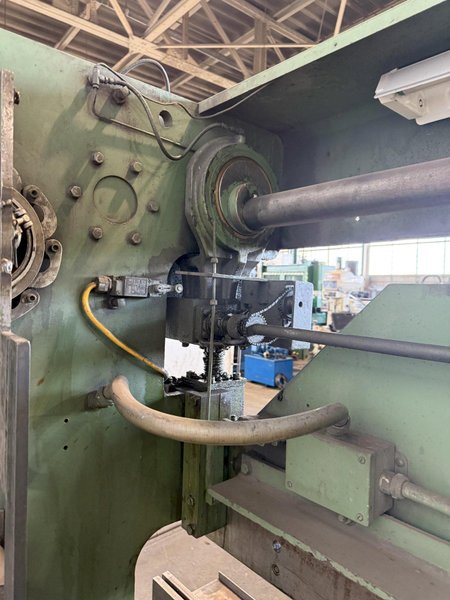 55 TON X 8&#039; WYSONG MODEL 55–6–1S MECHANICAL PRESS BRAKE. STOCK # 1001625