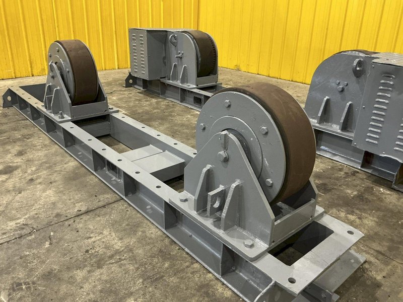 30 TON ROMAR MODEL #PR 30/45 DM POWER &amp; IDLER SET TANK TURNING ROLLS: YOBRO #25218