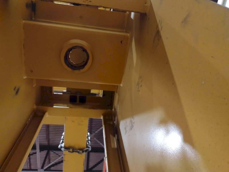 1 TON X 12&#039; X 7&#039; GORBEL FREE STANDING JIB CRANE W/ 1 TON CM LODESTAR ELECTRIC CHAIN HOIST: STOCK #23675