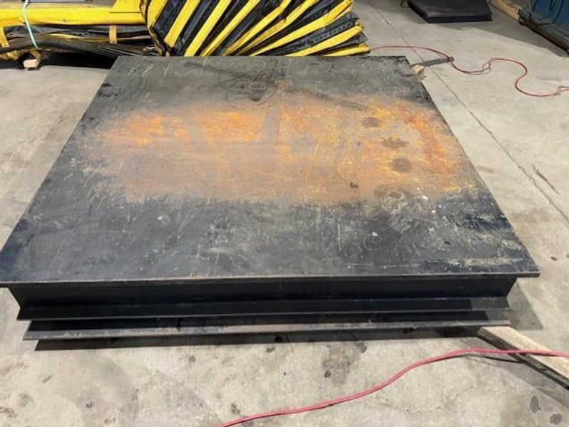 65,000LBS 72" X 72" FLOOR SCALE STOCK# 4199