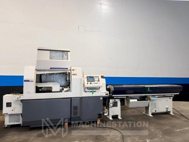 Citizen Cincom L32-1M8 CNC Swiss Type Automatic Lathe – 2019 Bar Feeder