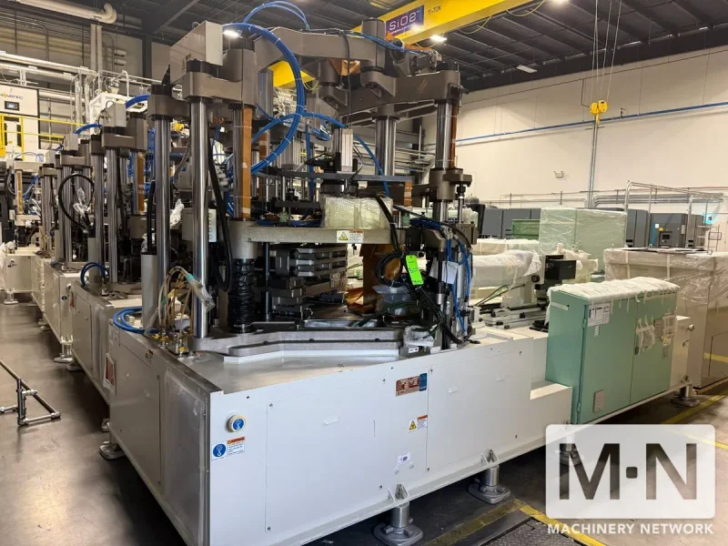 AOKI MODEL AHC-150 INJECTION BLOW MOLDING MACHINE MFG 2020