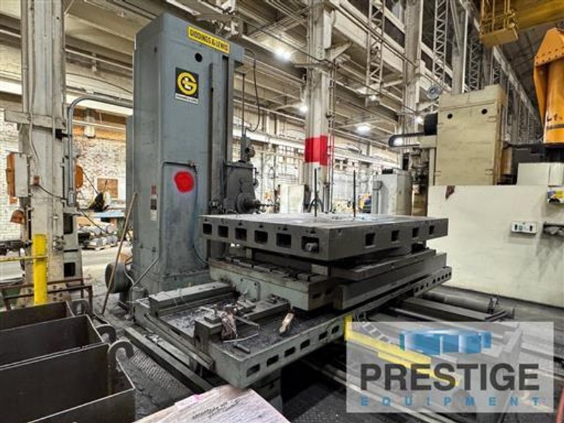 5&quot; Giddings &amp; Lewis 70-D5-T Table Type Horizontal Boring Mill