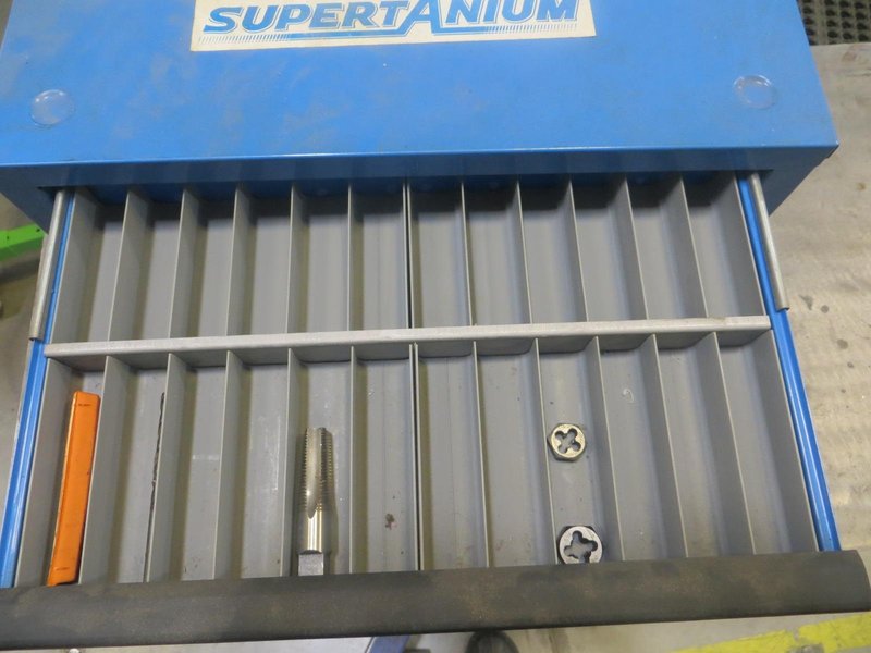 Supertanium 5 Drawer Index w Contents As Shown- Auction Item