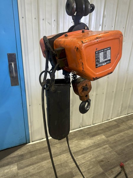 2 TON JET ELECTRIC CHAIN HOIST: STOCK #78176