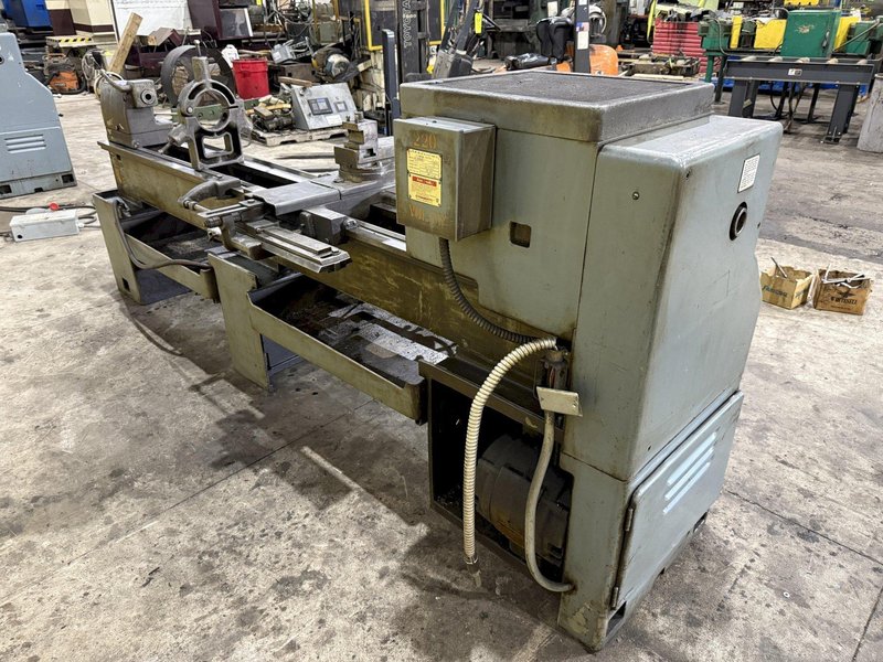 19&quot; X 80&quot; LEBLOND MODEL #6E REGAL ENGINE LATHE 1.75&quot; HOLE: YOBRO #23961
