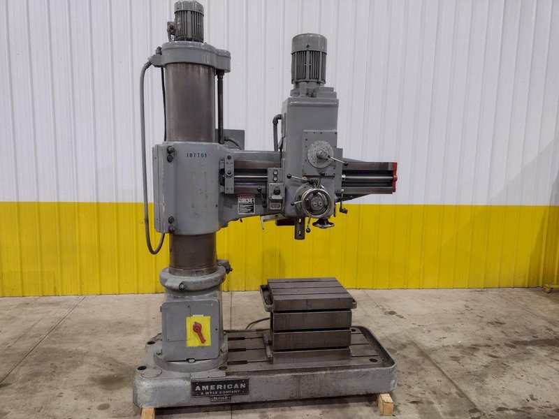 AMERICAN HMT MODEL #RD61 RADIAL ARM DRILL: STOCK #22387