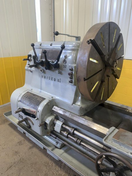 50&quot; X 72&quot; AXELSON MODEL 32 HEAVY DUTY ENGINE LATHE, 2.5&quot; HOLE: STOCK #13104