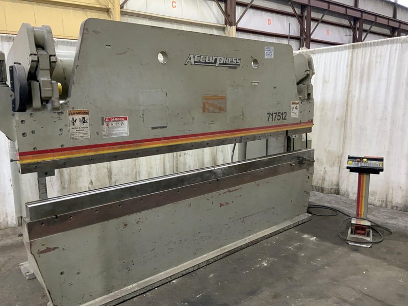 175 TON X 12' ACCURPRESS HYDRAULIC PRESS BRAKE: STOCK #81406