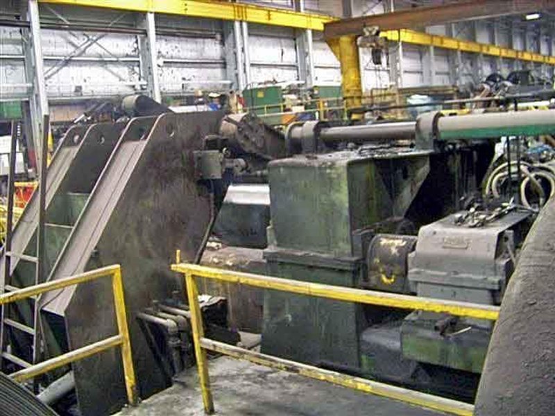 64" x 12.00" x 100,000# McKAY Slitting Line