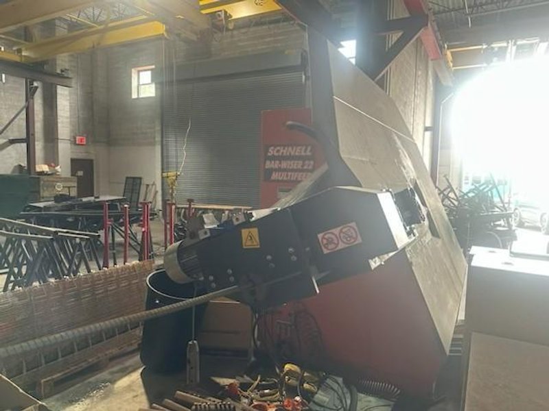 2017 SCHNELL BAR WISER #22 N MULTIFEED STIRRUP BENDER W/ UL/CSA CONTROLS