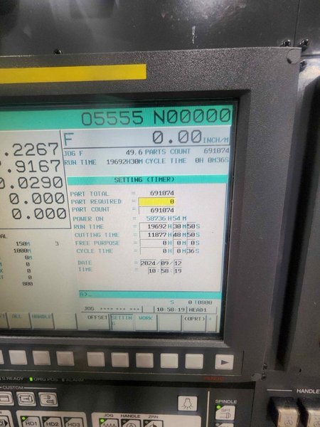 Citizen Miyano BNA-42DHY Muti-Axis CNC Lathe, 2013 – 12′ Edge M-542 Bar Feeder, Live Tooling, Sub Spindle, Chip Conveyor